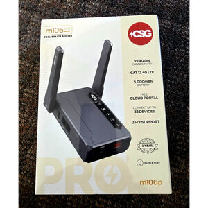 NEW CSG M106pro LTE Gateway Router 4G LTE Cellular Wireless Router Sealed